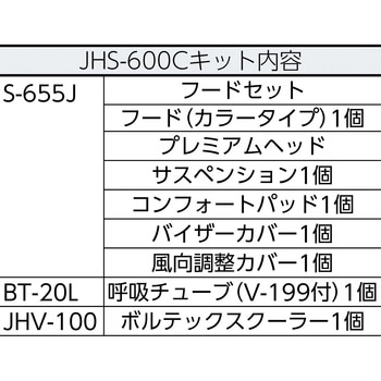 JHS600C バーサフロー送気マスクキット 1セット スリーエム(3M) 【通販