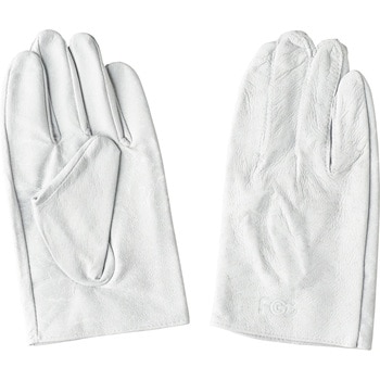 富士グローブ 豚本革手袋（袖口しぼりタイプ） ＥＸ−２３５ 白 Ｍ