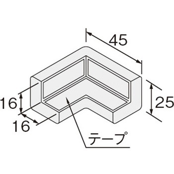 バンパープロ コーナージョイント BP2型用 - 岩田製作所
