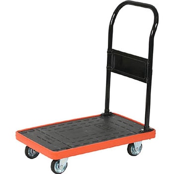 MKP樹脂製運搬車 固定ハンドル( コボレ止め付) TRUSCO
