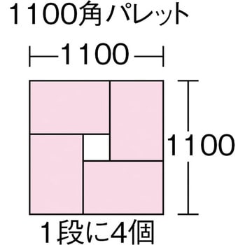 ネスティングコンテナー(食品用) リス