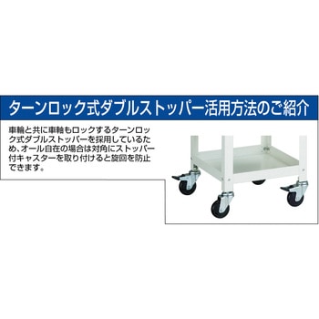 ラビットワゴン ウレタン車輪 TRUSCO