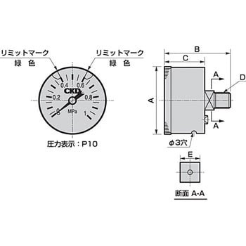 CKD 高エネルギー吸収シリンダ HCM-T0H-5-63-X-