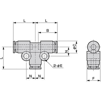 ニュージョイントGW(継手)/(チーズ) ばら売り CKD