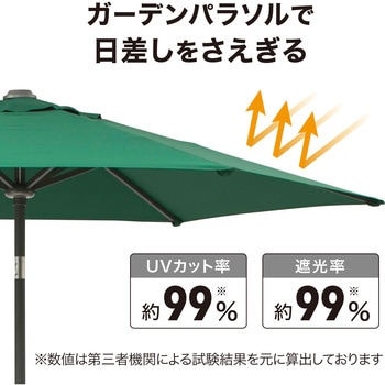 アルミパラソル チルト 2.5m タカショー