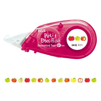 Dc 044 11 Petite Deco Rush Narrow Type Plus Stationey Material Main Unit Case Polystyrene Ps Type Single Use Type Size Narrow Width Tape Width Mm 4 2 Monotaro Singapore
