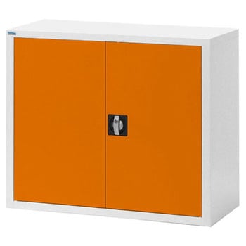 深型スチール書庫カラー扉シリーズ スマイル(家具)