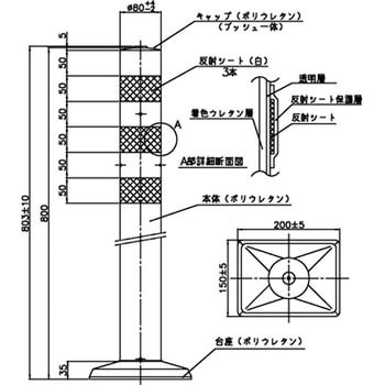 角台座ポストコーンKAT NOK