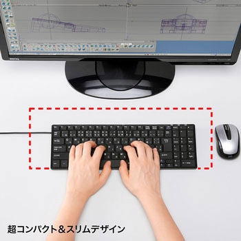 USBスリムキーボード サンワサプライ