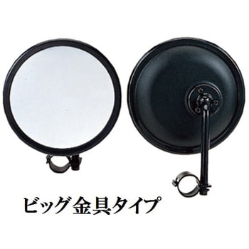 ロードビュミラー平面ミラー D型タイプ(自動車用補助ミラー) 信栄物産