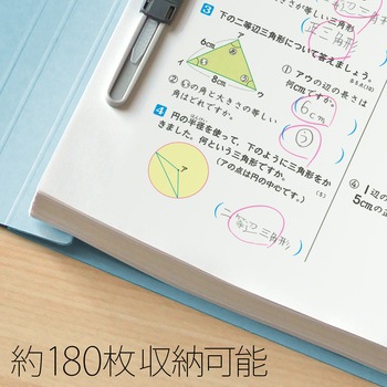 年組氏名 フラットファイル PLUS(プラス)[文具]