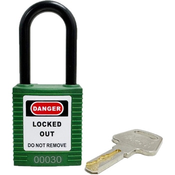 ロックアウト用絶縁パドロック セーフラン安全用品
