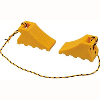 タイヤストッパー 樹脂タイプ 日本緑十字社