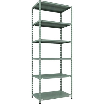 セミボルトレス軽量棚 (150kgタイプ・高さ2400mm) 6段 TRUSCO
