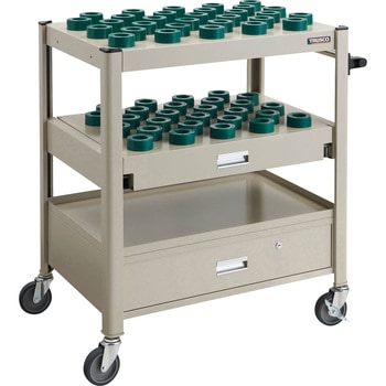 コンビネーションツーリングワゴン(HSKシャンク)スライド棚・引出しタイプ TRUSCO