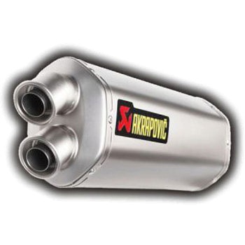 [E4仕様]スリップオンマフラー(S/O) チタン AKRAPOVIC (アクラポビッチ)
