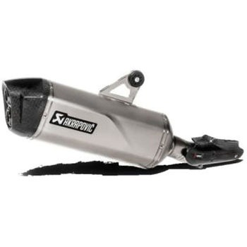 [E4仕様]スリップオンマフラー(S/O) チタン AKRAPOVIC (アクラポビッチ)