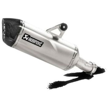 [E4仕様]スリップオンマフラー(S/O) チタン AKRAPOVIC (アクラポビッチ)