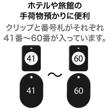 クロークチケット オープン工業