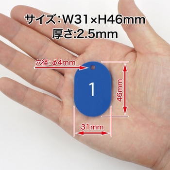 スチロール番号札 オープン工業