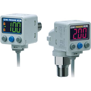 ZSE80(F)/ISE80(H) - 汎用流体用 2色表示式デジタル圧力スイッチ(ISE80-A2)