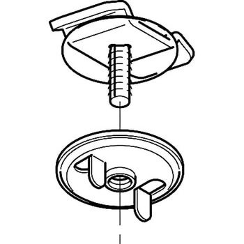 レースウェイ開口下向き用器具取付金具 ネグロス電工