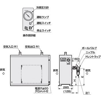 ゼロアクアドライヤ 冷凍式 GX5200シリーズ