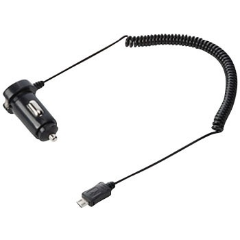 スマートフォン用microUSBカーチャージャー サンワサプライ