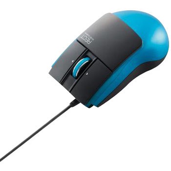 ELECOM - ELECOM  3ボタンレーザーマウス  RECT M-GE1UL M-GE1ULBU_01.jpg