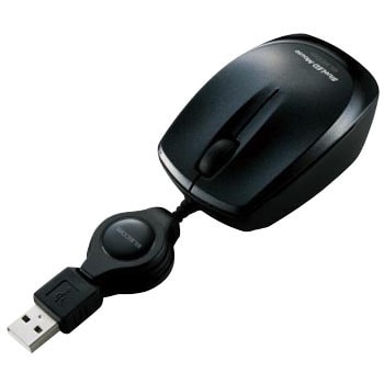 computer mouse with retractable cord