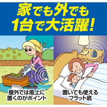 どこでもベープGO!未来 電池式 屋内用 フマキラー