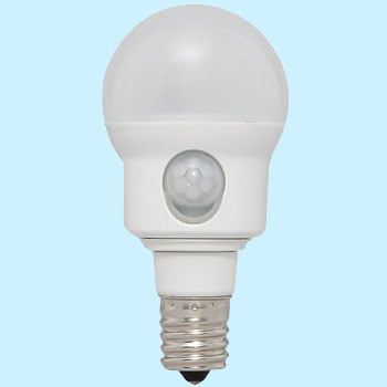 LED電球 人感センサー付 小形電球斜め取付タイプ