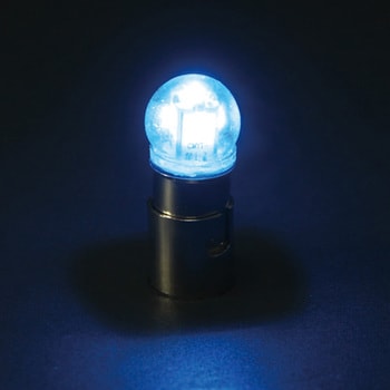 ジェットイノウエ LED G-18電球タイプソケット式バルブ ブルー 528711