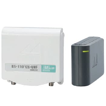 UHF帯自動調整機能付き電源分離型ブースター(UHF帯増幅チャンネル切換スイッチき)