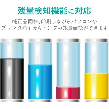 LC3111-4PK カラークリエーション ブラザー ブラック(顔料)、シアン、マゼンタ、イエロー(染料) 4個パック 使い切りタイプ カラークリエーション
