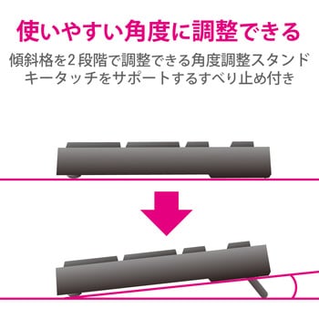 キーボード 有線 USB接続 メンブレン コンパクトサイズ エレコム
