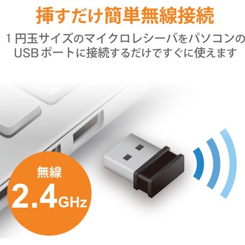 キーボード ワイヤレス 無線 USB メンブレン フルサイズ エレコム