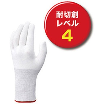 耐切創手袋 デュラコイルノンコートタイプ546x ショーワグローブ 天然ゴムコーティング 超高強度ポリエチレン 通販モノタロウ Duracoil546x