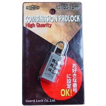 COMBINASION PADLOCK 3段番号錠 ガードロック