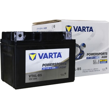 VARTA 二輪用バッテリー(液入タイプ) VARTA(バルタ) 液入りタイプ(電解液注入済) 【通販モノタロウ】