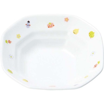 リ・おぎそ 子ども食器シリーズ 角皿 EBM