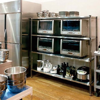 300�~720�~H2100 �J���W���� SUS430�t���b�g�V�F���t�E�X�e�����X�|�X�g �͏~ 40267956