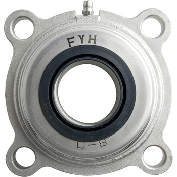 耐食印ろう付き丸フランジ形ユニット UCSFC-S6 円筒穴  ステンレス鋼板カバー付(密閉形) FYH(日本ピローブロック)