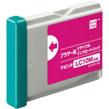 リサイクルインク Brother対応 LC10 エコリカ