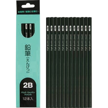 PEN122B 鉛筆12本入り 1ケース(12本×10箱) ハピラ 【通販サイトMonotaRO】