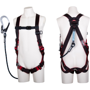フルハーネス型墜落制止用器具 レヴォハーネス(REVO HARNESS)ランヤード付 Gブレード付 ツヨロン(藤井電工)