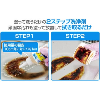 こすらなくてもピカピカ コゲ取り名人 (ガラストップ・IH用) メイダイ