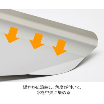 水切りラック用トレイ単品 縦置きロング用 ハナウタ(hanauta)
