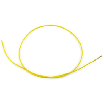 QI片端圧着済ワイヤー450mm 共立電子産業