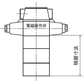 HB102 02シリーズスタック弁 取付ボルト (六角穴付ボルト) 1セット(4個